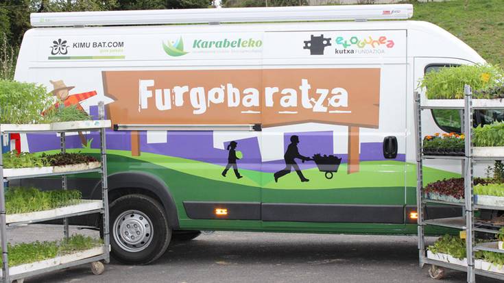 Furgobaratza tailerra gaur zortzi, Hernaniko Baratza Parkean