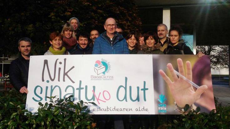 EHUko langile hernaniarrek bat, BagaGiltza ekimenarekin