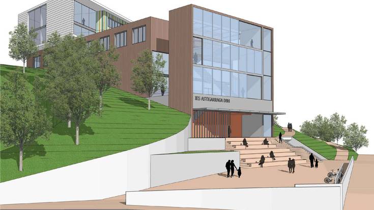 2026ko udaren aurretik espero dute hastea DBHko eraikina egiteko obrak