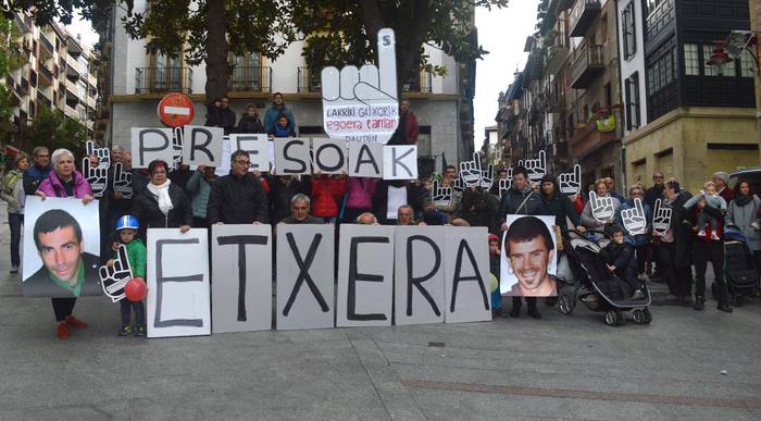 Gasteizera, presoen egoera salatzeko