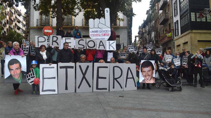 Gasteizera, presoen egoera salatzeko