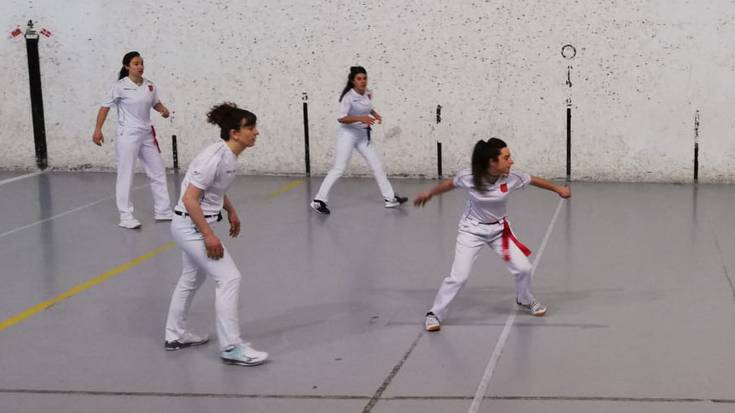 Ainhoa Zabaletak eta Maria Eskuderok lortu zuten garaipena igandean, goizuetarren arteko lehian