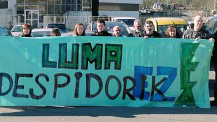 «Eziagoko Luma enpresan 
bi langile kaleratu dituzte»