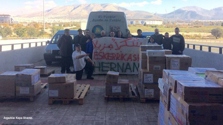 «Hamar egunetan 5.000 kilometro baino gehiago egin ditugu, Grezian»