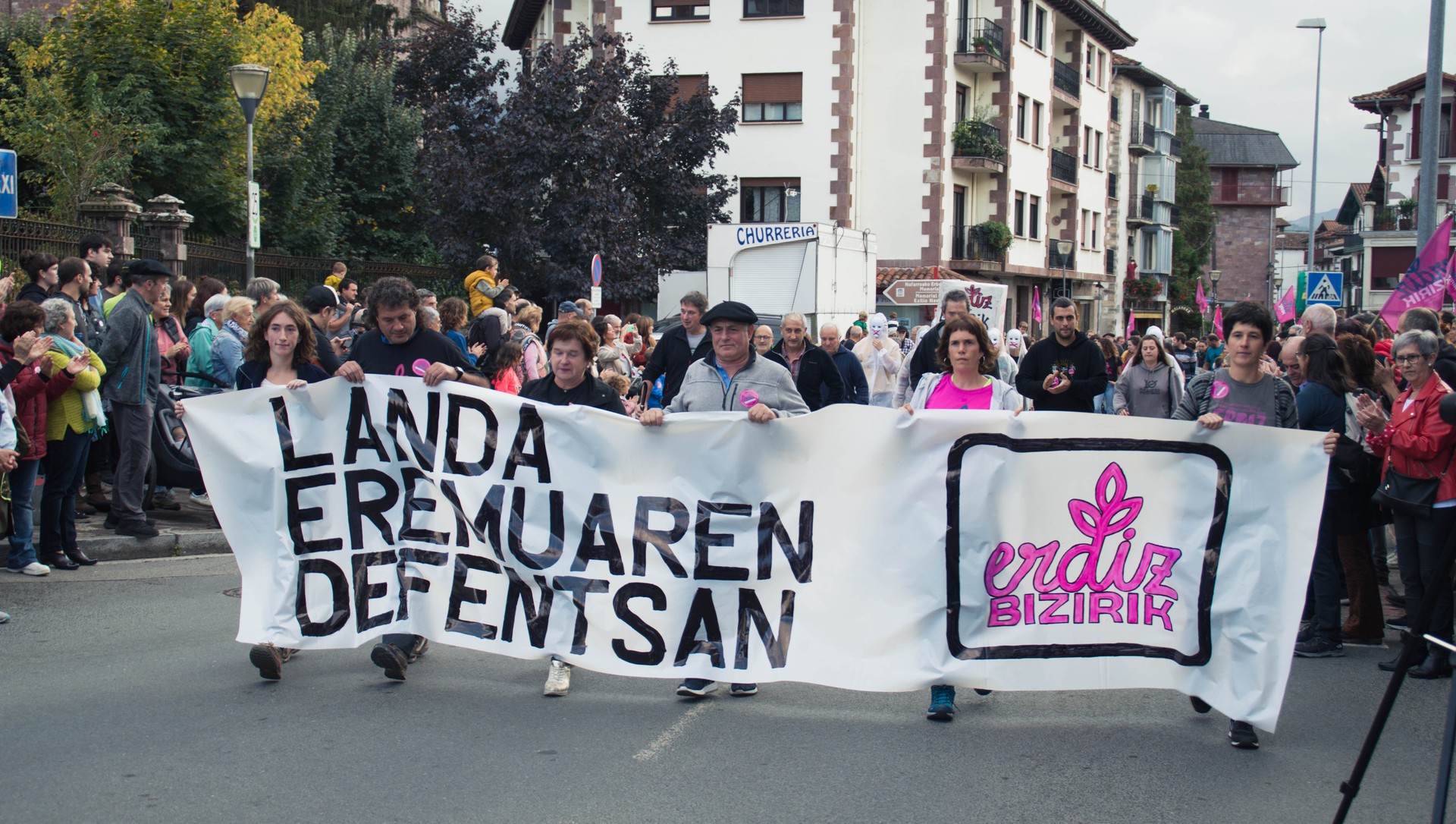 Hitzaldia gaur Iturolan, Erdiz  Bizirik ekimenaz