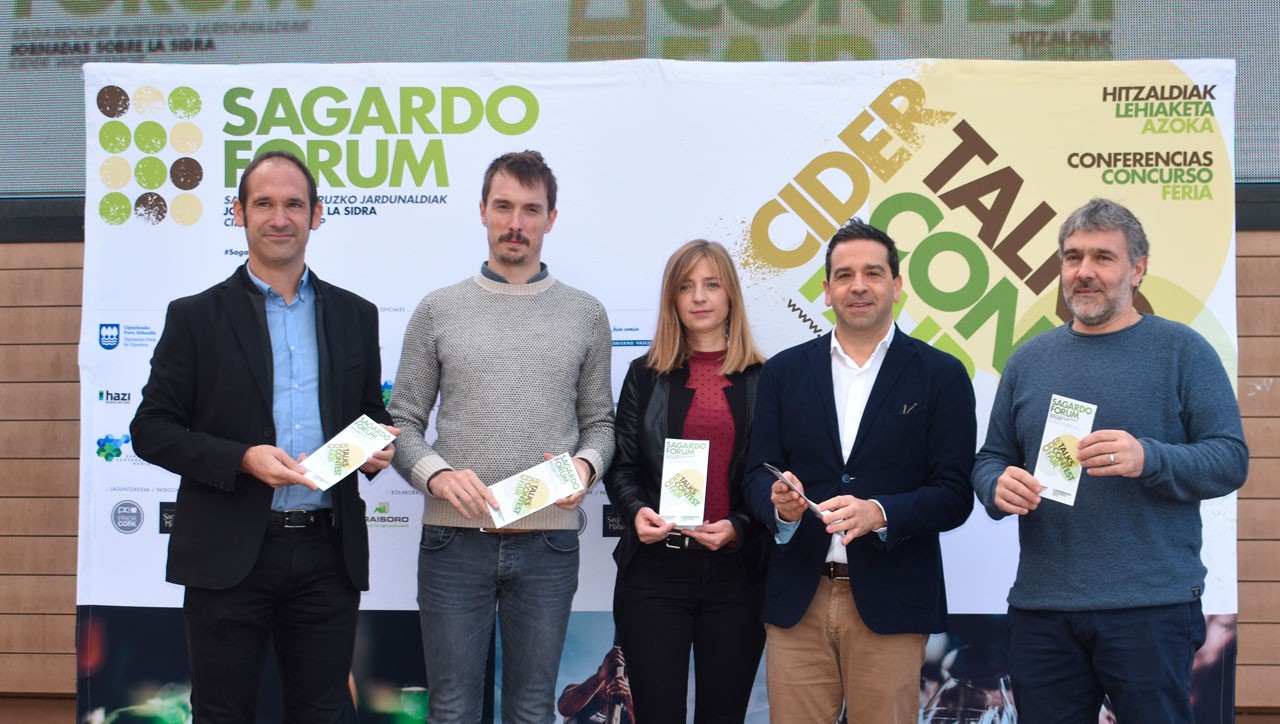 Profesionalei zuzendutako saioak egingo dira gaur Oronan, III. Sagardo Forumari hasiera emateko