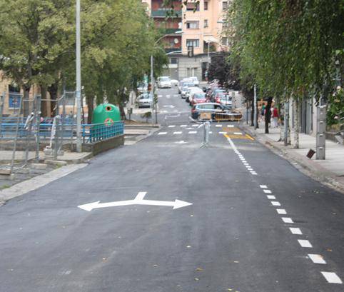 Asfaltatze lanak direla eta, 
trafiko aldaketa bakarra 
gaur eguerdira bitartean