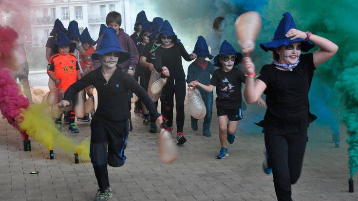 Arimak alaitzeko moduko festa izan zen atzo Txantxillan