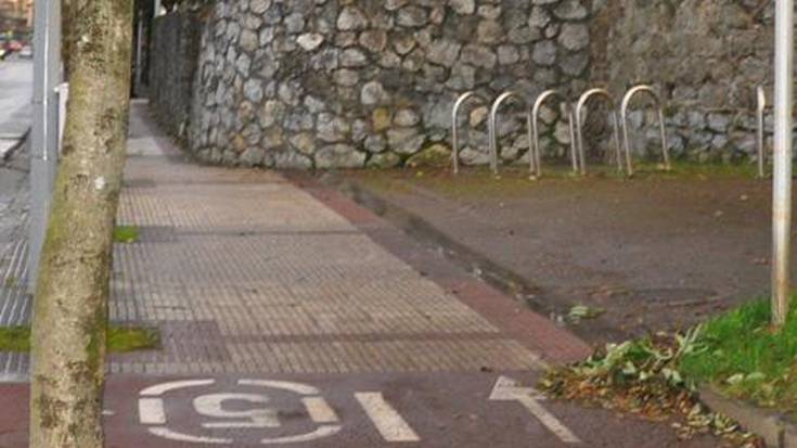 Bidegorria egiten hasi da Udala, Karobieta parketik Apeaderora