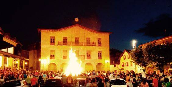Astigarragako Foru Plaza argiztatuko du suak, San Joan bezperako gauean