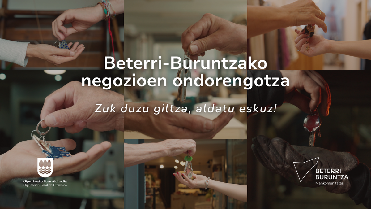 Beterri-Buruntzak negozioen etorkizuna bermatzeko doako egitasmoa jarri du abian