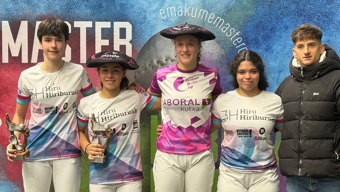 Lau t'erdiko Txapelketa irabazi du Alize Sagardui goizuetarrak, promesa mailan