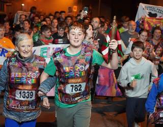 Prestatu zapatillak eta eztarriak... bihar gauean iritsiko da Korrika Hernanira eta Astigarragara!