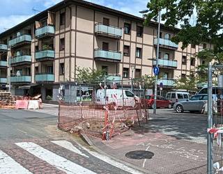 Uholdeei aurre egiteko obrak egingo dituzte Tomas Alba kalean, astelehenetik aurrera