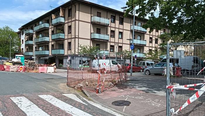 Uholdeei aurre egiteko obrak egingo dituzte Tomas Alba kalean, astelehenetik aurrera