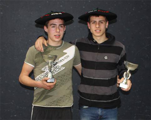 Cisneros eta Rodriguezek, hernaniarren 13garren txapela