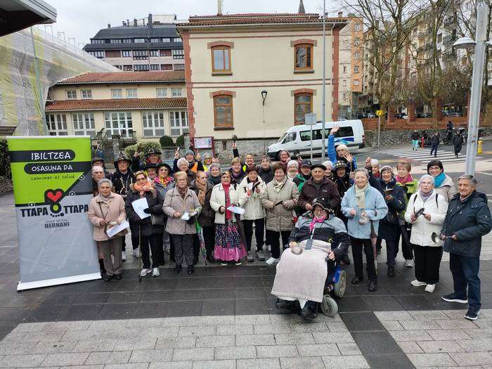 Kaldereroen kalejira ederra Ttapa-ttapan