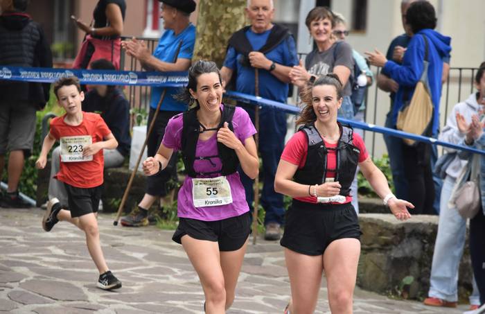 170 partehartzaile, giro ederra eta lagunarteko 'photo-finish'a, Ereñotzuko Mendi Lasterketan
