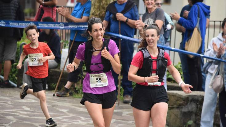 170 partehartzaile, giro ederra eta lagunarteko 'photo-finish'a, Ereñotzuko Mendi Lasterketan