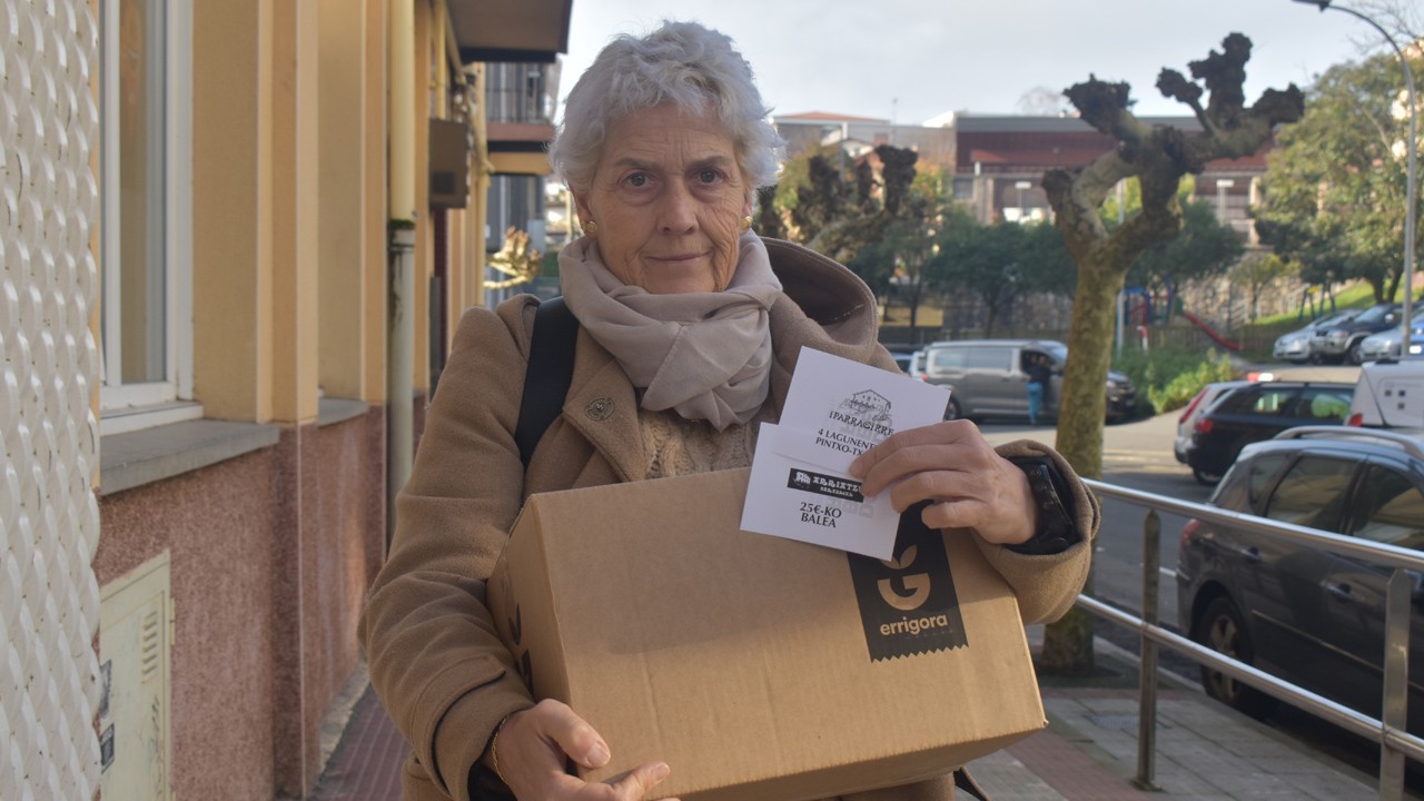 Belen Alkorta irabazle, urtarrileko zozketan