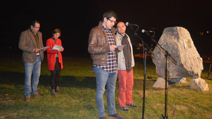 Harria jarri dute Ave Marian, «bakean eta  elkarbizitzan oinarritutako etorkizuna islatuko duena»