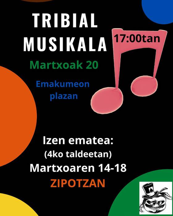 Tribial musikala antolatu da etzi
