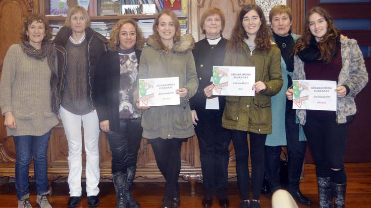 Mireia, Jon eta Enarak, 400 euroko saria 
