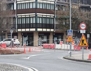 Trafikoan aldaketak, Pelotari kalean bidegorria egiteko obren eraginez