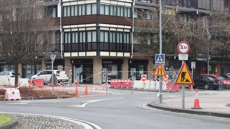 Trafikoan aldaketak, Pelotari kalean bidegorria egiteko obren eraginez