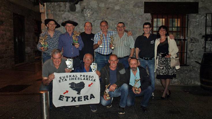 Jesus Agirregabiria eta Manolo Valor, aurtengo txapeldunak