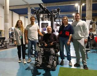 Lanketa egin da​​​​​​​, Kiroldegiko gimnasioaren irisgarritasunerako