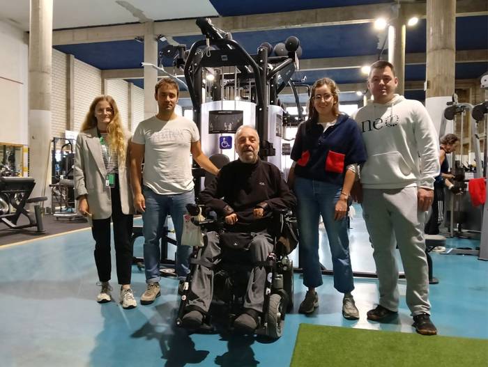 Lanketa egin da​​​​​​​, Kiroldegiko gimnasioaren irisgarritasunerako
