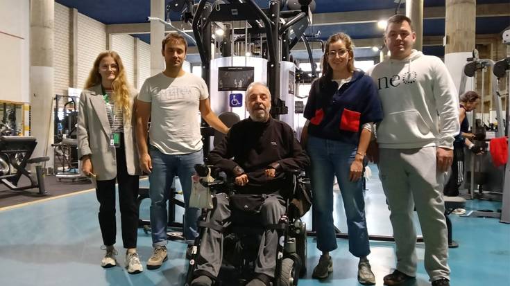 Lanketa egin da​​​​​​​, Kiroldegiko gimnasioaren irisgarritasunerako