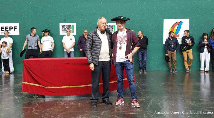«Pasa den urteko arantza atera nuen  aurtengo finala irabazi eta gero»
