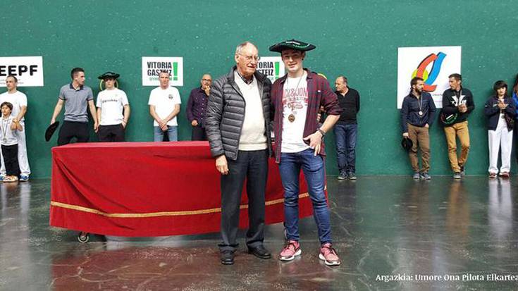 «Pasa den urteko arantza atera nuen  aurtengo finala irabazi eta gero»