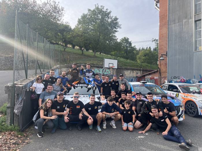 Alain Agirre ereñotzuarrak garaipena lortu zuen Aramaioko Rallysprintean, Aitzol Apalantzarekin