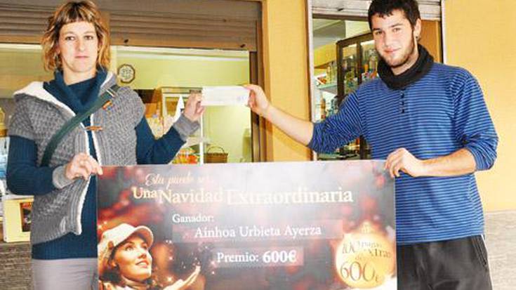 Portun tokatu da 
Coviranek ematen dituen 600 euroko sari bat