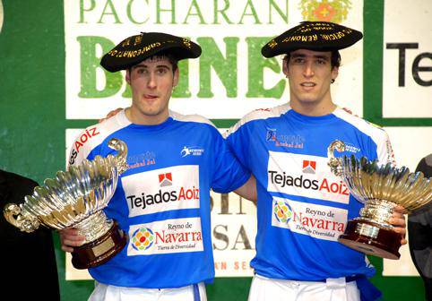 Urriza eta San Miguel 
txapeldun, atzo Galarretan