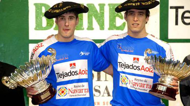 Urriza eta San Miguel 
txapeldun, atzo Galarretan