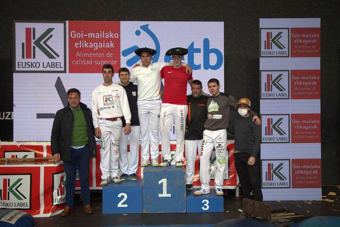 Suharri Rodriguez 'Paolla', Urrezko Aizkolarien Binakako txapeldun