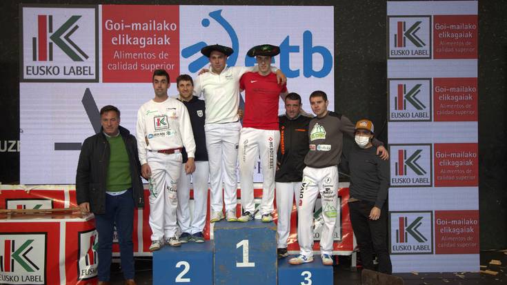 Suharri Rodriguez 'Paolla', Urrezko Aizkolarien Binakako txapeldun