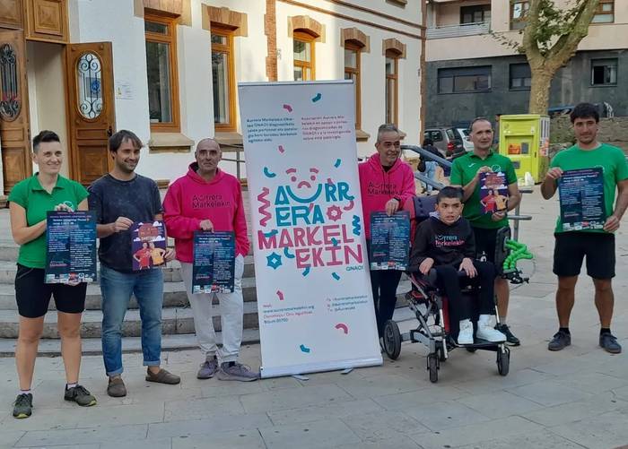 Xabier Salillasek 24 orduko erronka solidarioa gaurtik, Markelen alde