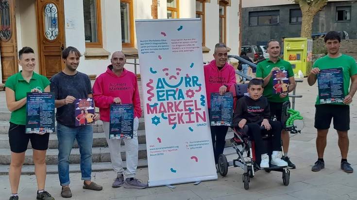 Xabier Salillasek 24 orduko erronka solidarioa gaurtik, Markelen alde