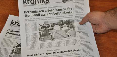 Urumeako Kronika,  martxoaren 1etik aurrera martxan