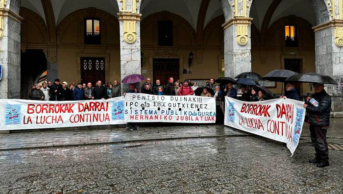 Datorren astelehenean itzuliko dira pentsiodunak protestetara