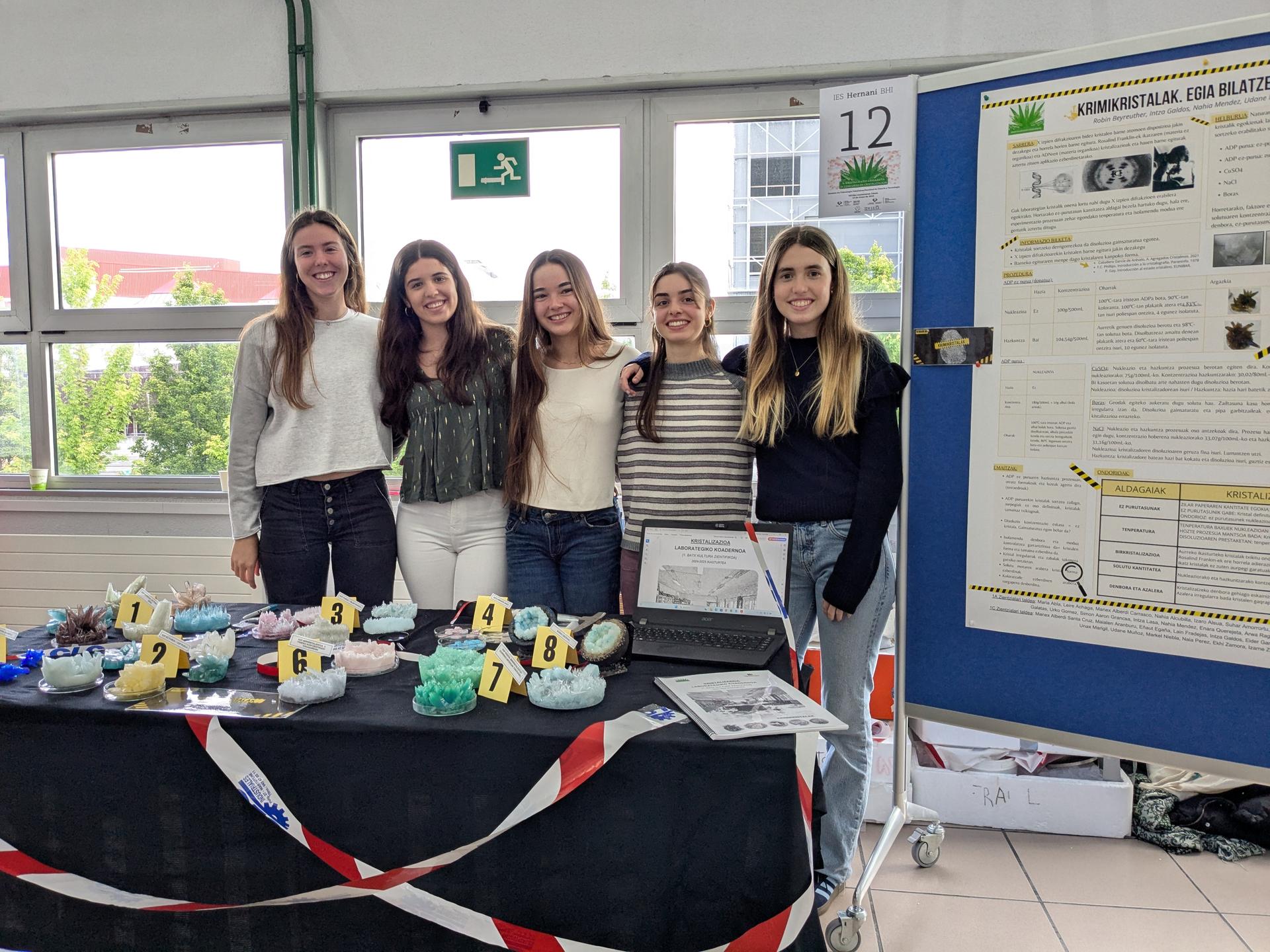 Institutuko ikasleak, EHU-ren geologiako lehiaketan sarituak