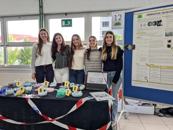 Institutuko ikasleak, EHU-ren geologiako lehiaketan sarituak