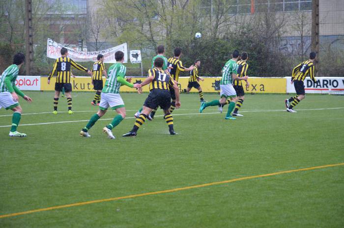 Hernanik hiru ­puntura, lehen ­postua 7-1 irabazita
