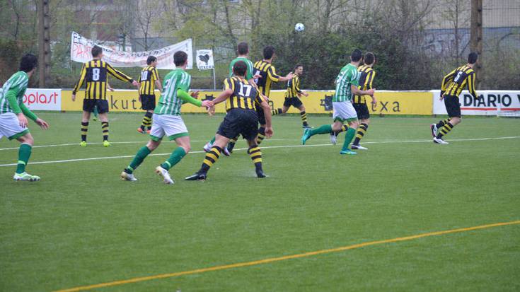 Hernanik hiru ­puntura, lehen ­postua 7-1 irabazita