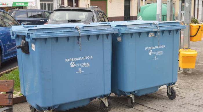 Organikoaren edukiontziak  ezarriko dira datorren astean